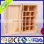 Unfinished wooden tea bags box