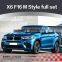 2015 year style X6 F16 M style set for x6 M body kit tunning up 2014