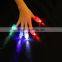 hot cheap gift colorful finger ring flashing led light