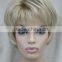 Natural Style Blonde Mixed Short Women ladies Daily Wig N515