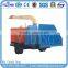Mobile wood cutting chipper with diesel engine