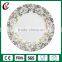 Hot sale white round ceramic wedding charger plate wholesale