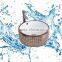 Cheap price hand painted house ware acrylic basins