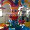 new design clown flying chair happy rotating square amusement equipment