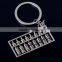kirsite material Various shapes key chain Direct suppliers