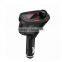 car mp3 player fm transmitter with usb aux tf