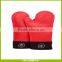 Silicone Oven Mitts Set of 2 Extra Long Professional Heat Resistant Potholder Gloves With Quilt Lining