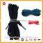 colorful flat shoelaces with metal tips custom logo shoelace charms shoelace