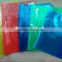 colorful or transparent pvc book cover and cheapest pvc book cover