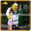 KANO6168 Popoular Character Life Size Shrek Statues