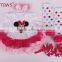 Kids Christmas Suits New Infant 4pcs Christmas Clothes Santa Girl Bodysuits Christmas Mickey Sets Baby Girl Clothes