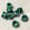 Body piercing jewelry,malachite stone tunnel ear plugs