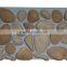 Polyurethane river stone panel, pebble stone,decorative stone for wall,3D foam insulated wall panel