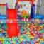 Kids Fitness Equipment, Playground Ball Pit Plastic Slide for Kindergarten Children