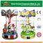 Beautiful fairground rides outdoor and indoor 6 seats mini carousel horse for sale