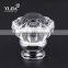 Bedroom Cupboard Round Shape Crystal Glass Cabinet Knob