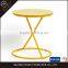 New Product China Supplier Red Coffee Table Metal Side Table