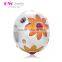 D119 925 sterling silver charm,enamel flowers beads charms