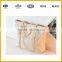 Embroidery flower patterm with PU durable botton fashion classical bag for women