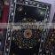 Black Rectangle Marble Inlay Table Top