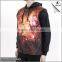 Spring Professional Digital Printed Wholesale Plain Black Hoodie