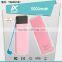 7 working days delivery 4000mah dual USB output ports mini power bank with built in cable for all kinds of mobile phone