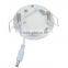 3W/6W/9W/12W/16W/18W LED Recessed Ceiling Flat Panel LED Light Downlight White Shell