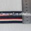Perfect Style 100% Polyester Stripe Twill Three Coloful Ribbon French Tape for Hat