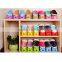Double Plastic Mini Design Homemade Plastic Portable Shoe Rack Wholesale