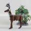 custom plush stuffed mechanical zoo animal set walking animal toy deer
