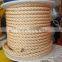6 mm twist type natural fiber rope used for cat scratch post