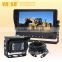 Earthmoving machine camera system for excavators,loaders,dozers,drills,breakers,scrapers and motor graders safety vision