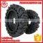 Factory Price High Quality Skid Steer Solid Rubber Tires WithRim 10x16.5 30x10-16 For Trailers Manufacturer With Long Warranty