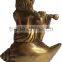 brass radha krishna statue