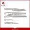 High quality!!stainless steel knife set,5 pcs stainless steel kitchen knife