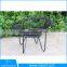Unique Iron peacock chair flat wicker garden chair