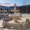 Stone garden products cheap yellow granite 3 tier water fountains