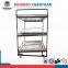 New design rolling cage cart, warehouse cage rolling rack, foldable roll cage roll pallet