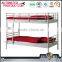 Discount price latest metal bed designs kids double deck bed on sale