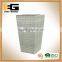 Hand Woven Plastic Rattan Storage Bucket Outdoor Decorative Flowerpot
