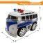 2.4G 2CH electric car remote control rc bus toy with police flashlight & music