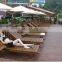 Hot sale beach chairs and children playing ball