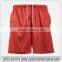 All over printing sublimation red cheap rugby football shorts