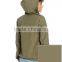 Women's long sleeve windbreake jacket with hood