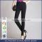 Cotton elastic Leggings Black stretch pants waist slimming leisure slim trousers custom made as your need