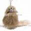 CX-R-11D Fancy Accessory Girls' Genuine Fox Fur Korea Fur Keychain