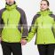 2017 Stock outdoor Wear long sleeve waterproof 3-in-1winter jackets for women
