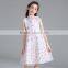 Hot sells kids fancy flower dress baby girl summer dress#LM8803
