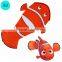 ShiJ 2016 New 10~12Y Arrivable Energetic Young Clownfish Nemo Children Fleece Blanket
