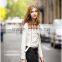 2017Hot sales Promotion cool pu jackets for women Leather short coat